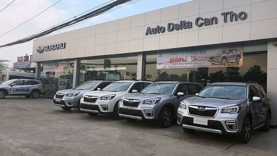 Cần Thơ: Đại lý Subaru Auto Delta Cần Thơ